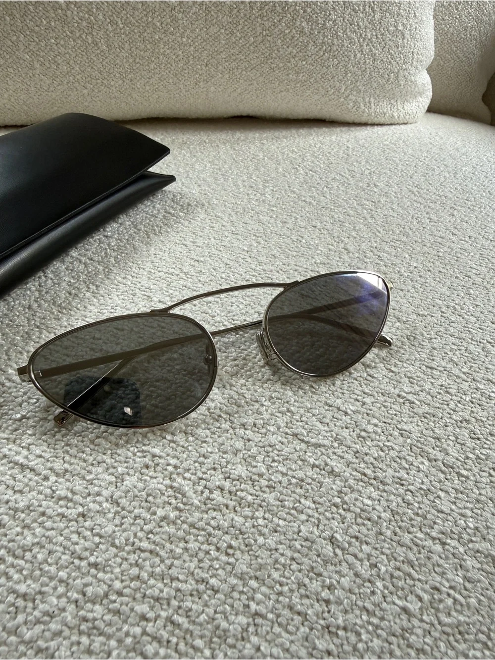 Yves Saint Lauren Cat eye Gray Lens Sunglasses
